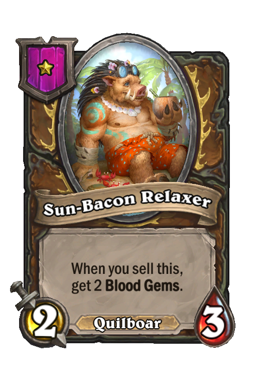 Sun-Bacon Relaxer