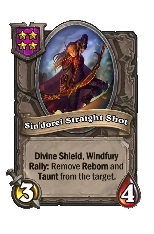 Sin'dorei Straight Shot