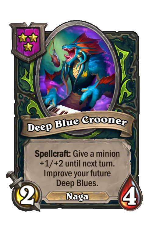 Deep Blue Crooner