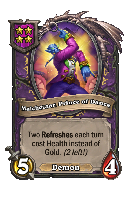 Malchezaar, Prince of Dance