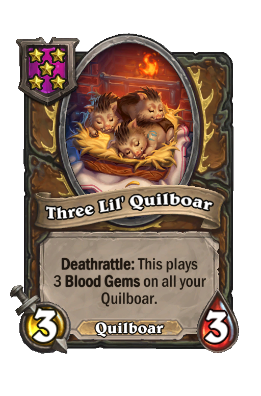 Three Lil' Quilboar