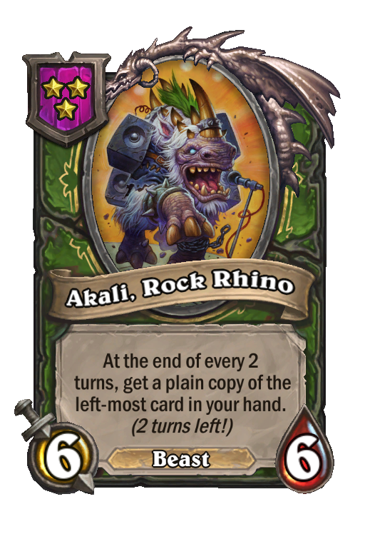 Akali, Rock Rhino