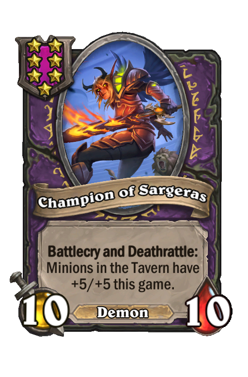 Champion of Sargeras