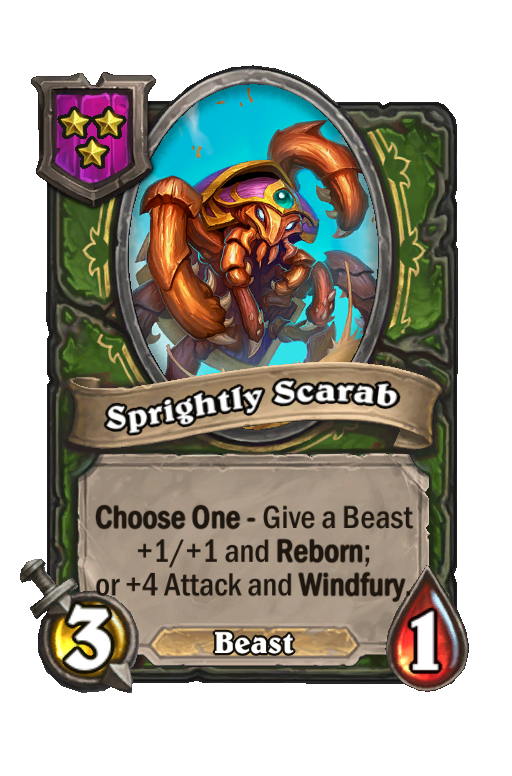 Sprightly Scarab