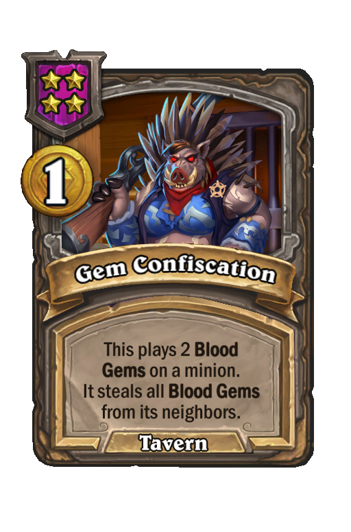 Gem Confiscation