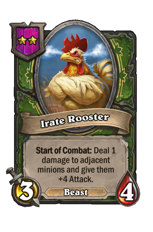 Irate Rooster