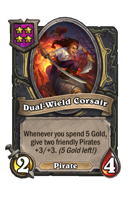 Dual-Wield Corsair