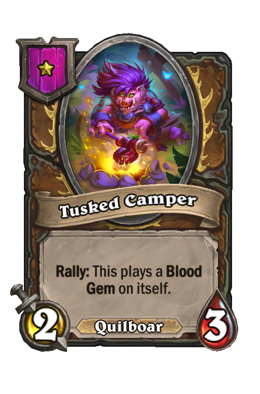 Tusked Camper