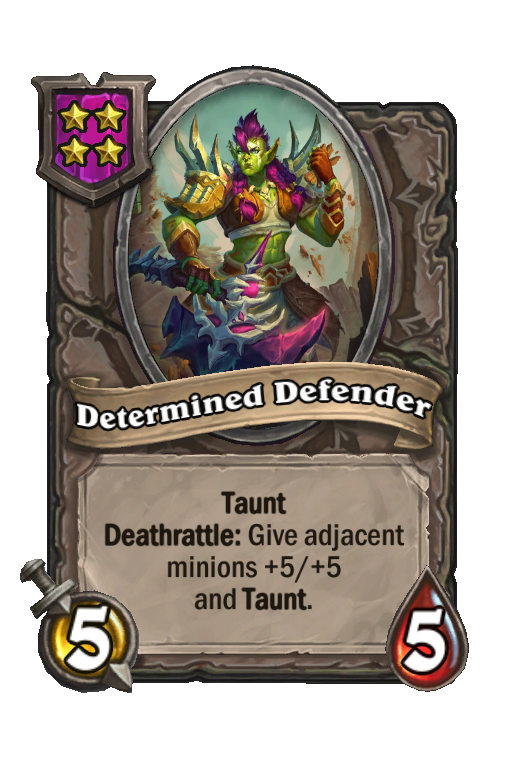 Determined Defender