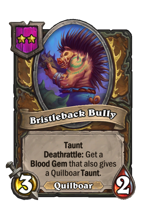 Bristleback Bully