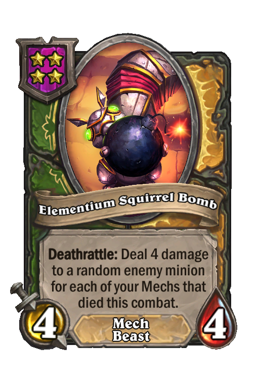 Elementium Squirrel Bomb