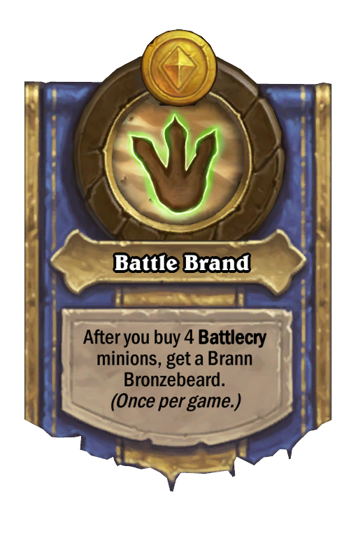 Dinotamer Brann Hero Power
