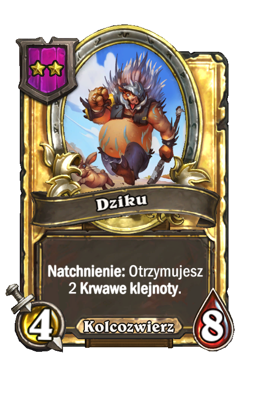 Dziku (złota)