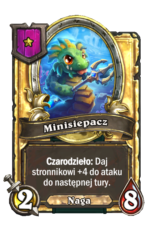 Minisiepacz (złota)