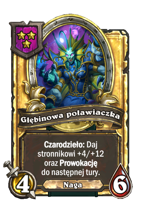 Głębinowa poławiaczka (złota)