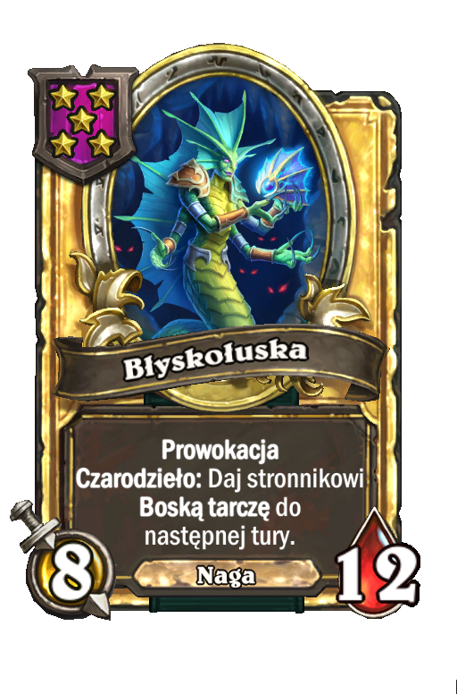 Błyskołuska (złota)