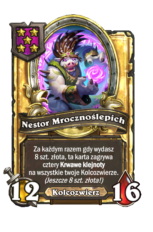 Nestor Mrocznoślepich (złota)