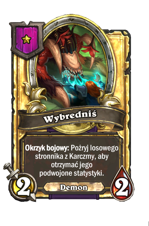 Wybredniś (złota)