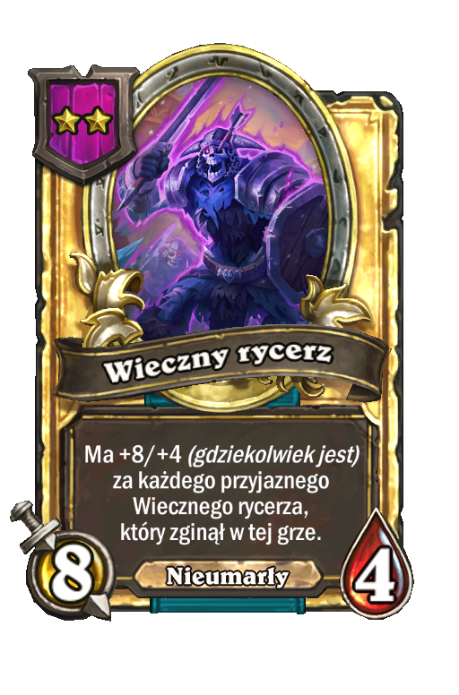 Wieczny rycerz (złota)