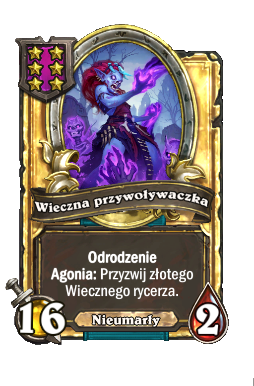 Wieczna przywoływaczka (złota)
