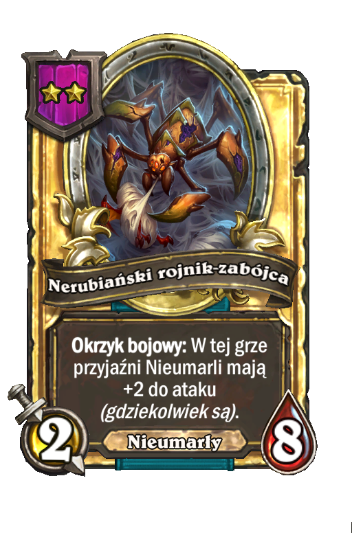 Nerubiański rojnik-zabójca (złota)