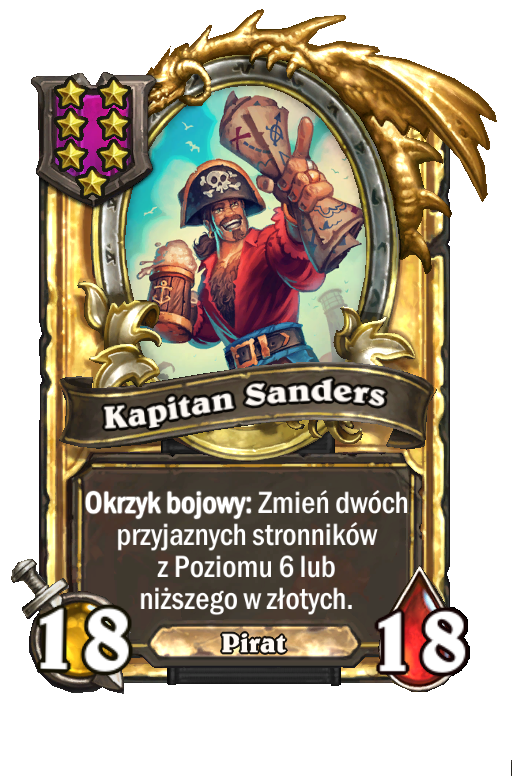 Kapitan Sanders (złota)