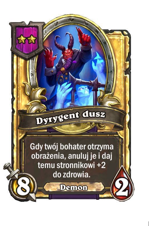 Dyrygent dusz (złota)