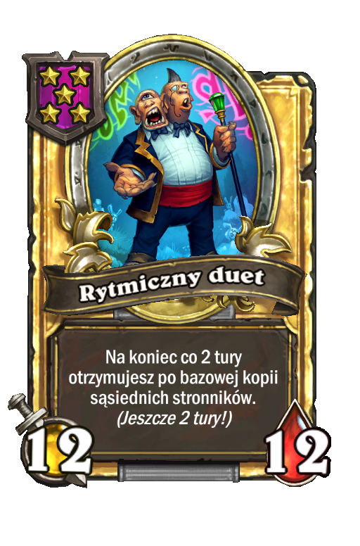Rytmiczny duet (złota)