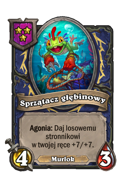 Sprzątacz głębinowy