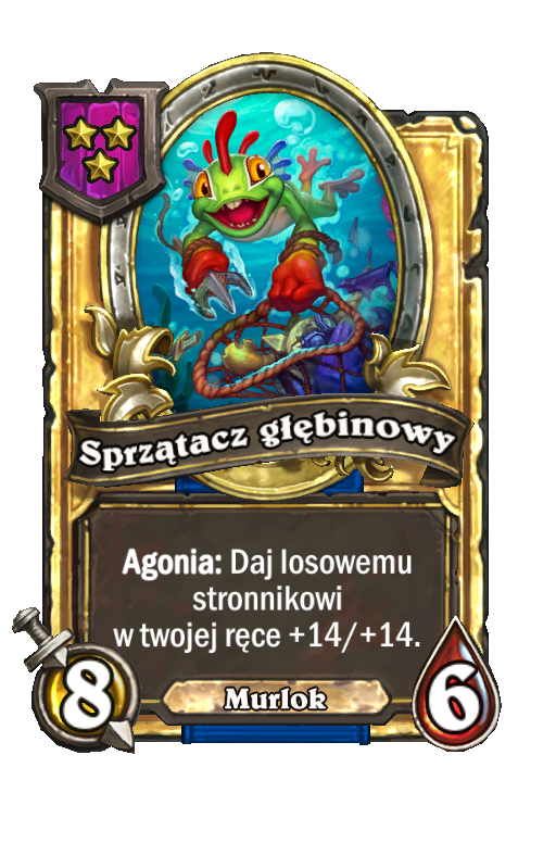 Sprzątacz głębinowy (złota)
