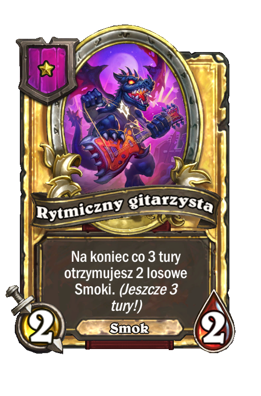 Rytmiczny gitarzysta (złota)