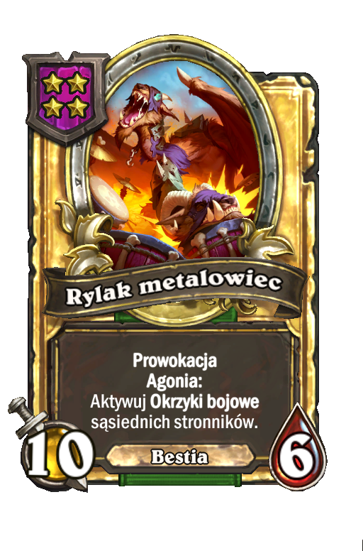 Rylak metalowiec (złota)