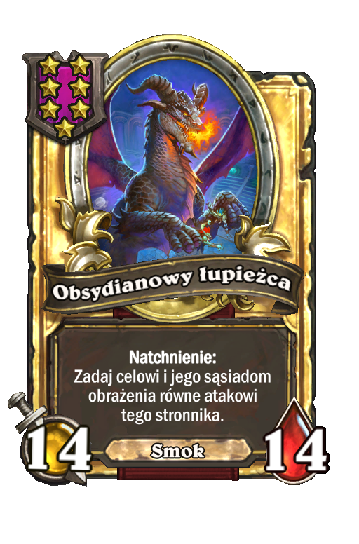 Obsydianowy łupieżca (złota)