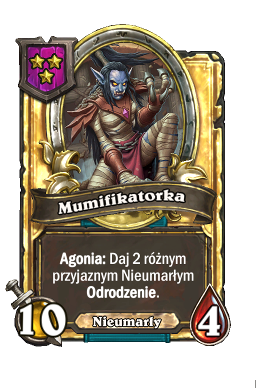 Mumifikatorka (złota)