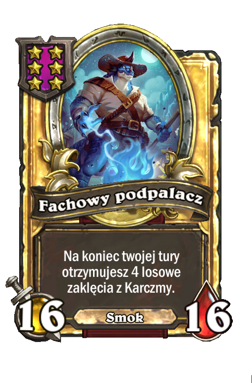 Fachowy podpalacz (złota)