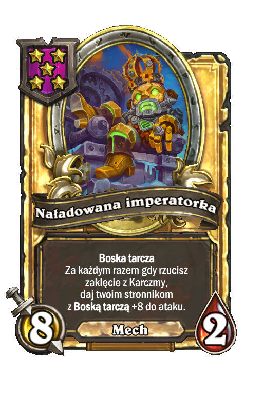 Naładowana imperatorka (złota)