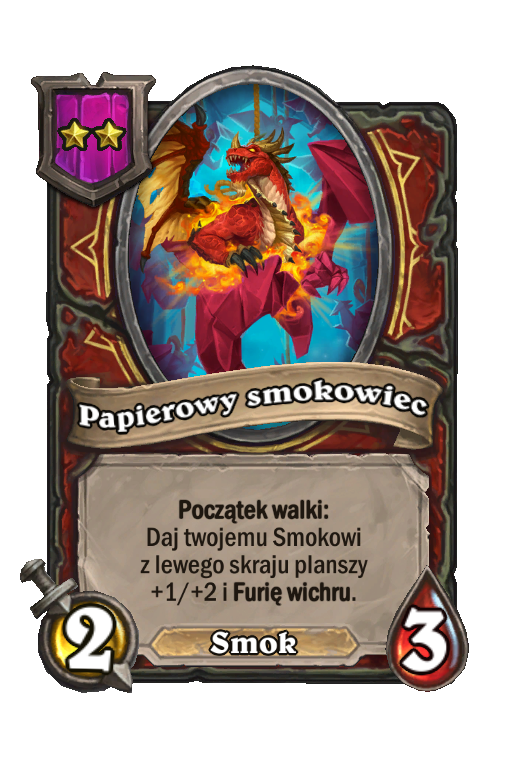 Papierowy smokowiec