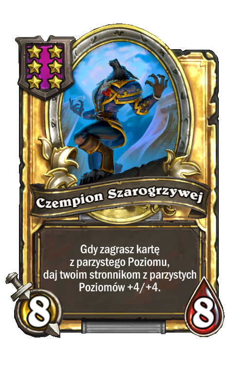 Czempion Szarogrzywej (złota)