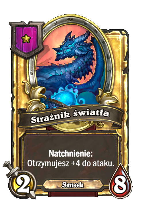 Strażnik światła (złota)
