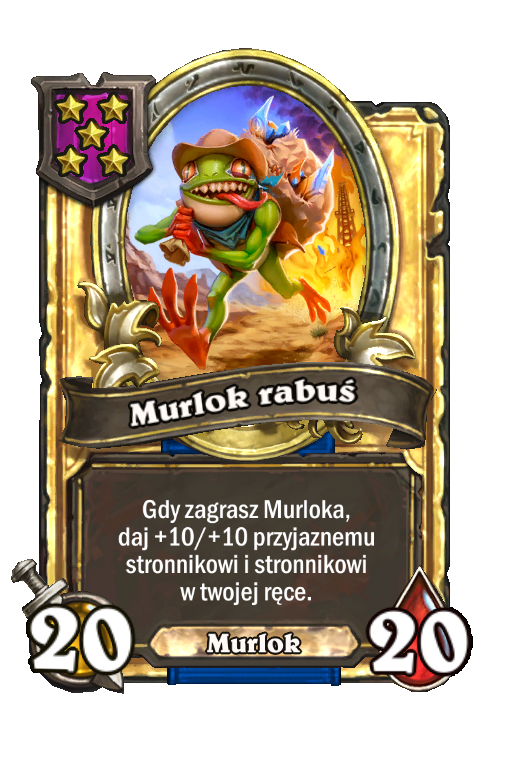 Murlok rabuś (złota)