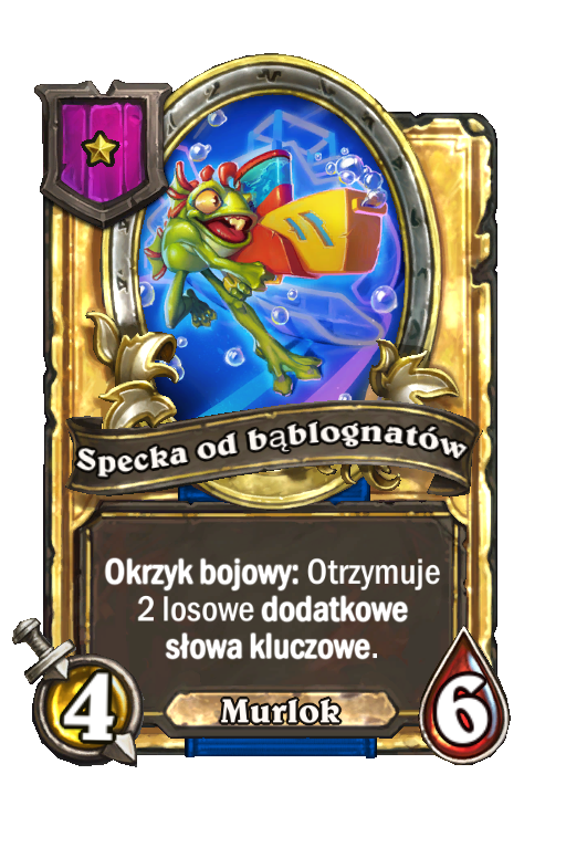Specka od bąblognatów (złota)