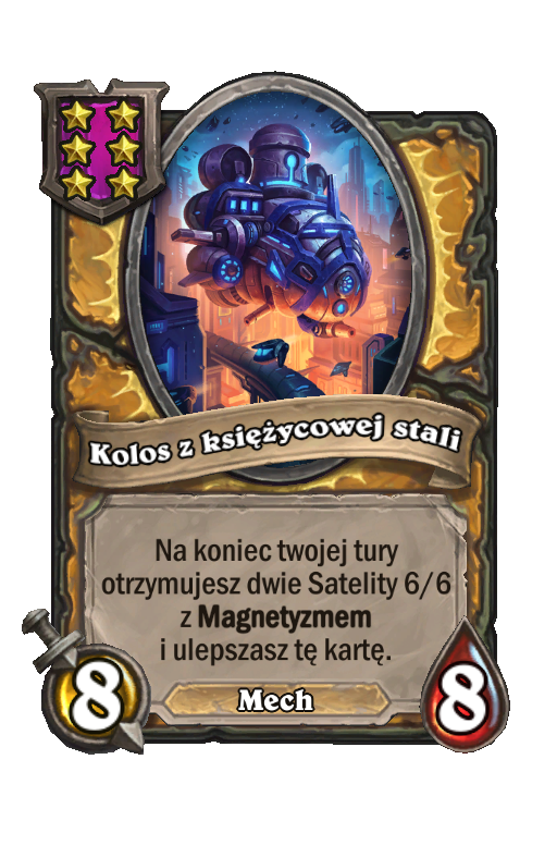 Kolos z księżycowej stali