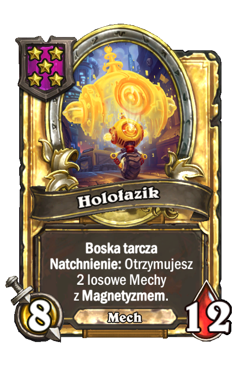 Holołazik (złota)