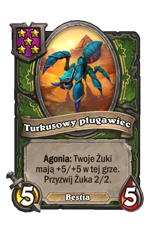 Turkusowy plugawiec