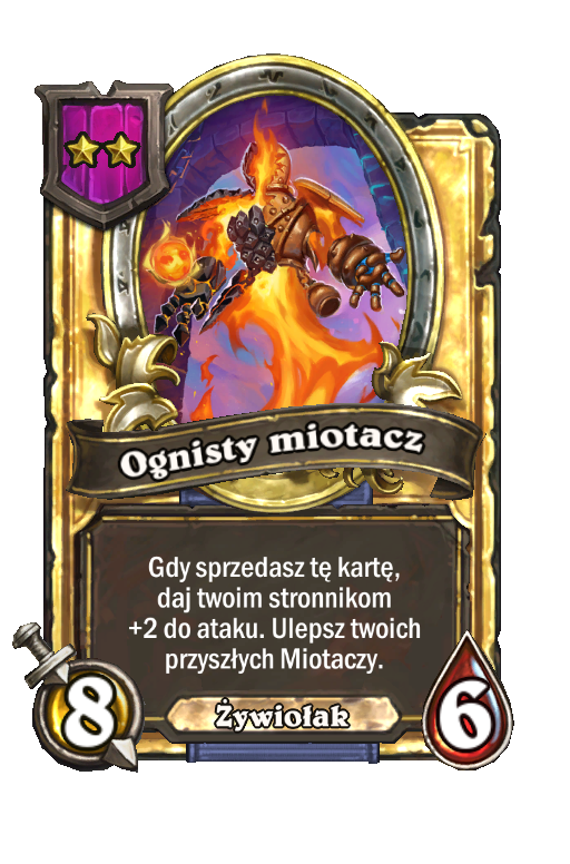 Ognisty miotacz (złota)