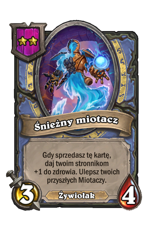 Śnieżny miotacz