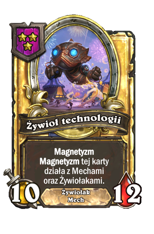 Żywioł technologii (złota)