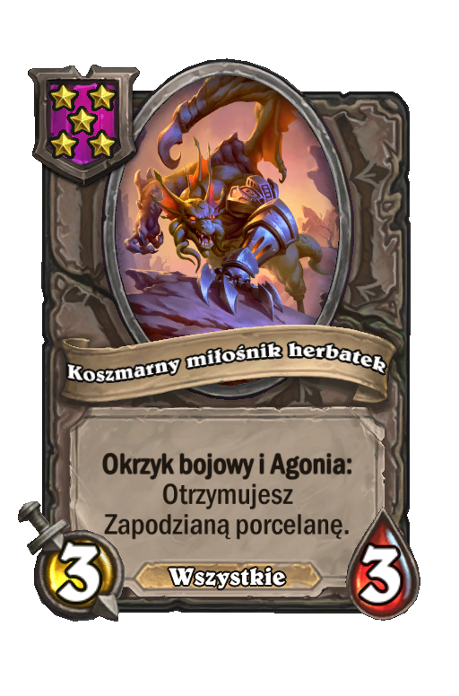 Koszmarny miłośnik herbatek