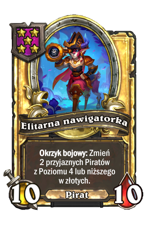 Elitarna nawigatorka (złota)