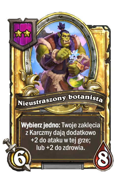 Nieustraszony botanista (złota)
